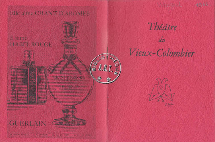 Les programmes de Théatre de l\